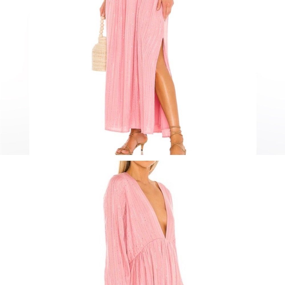 REVOLVE sundress Chicago Pink Maxi Dress